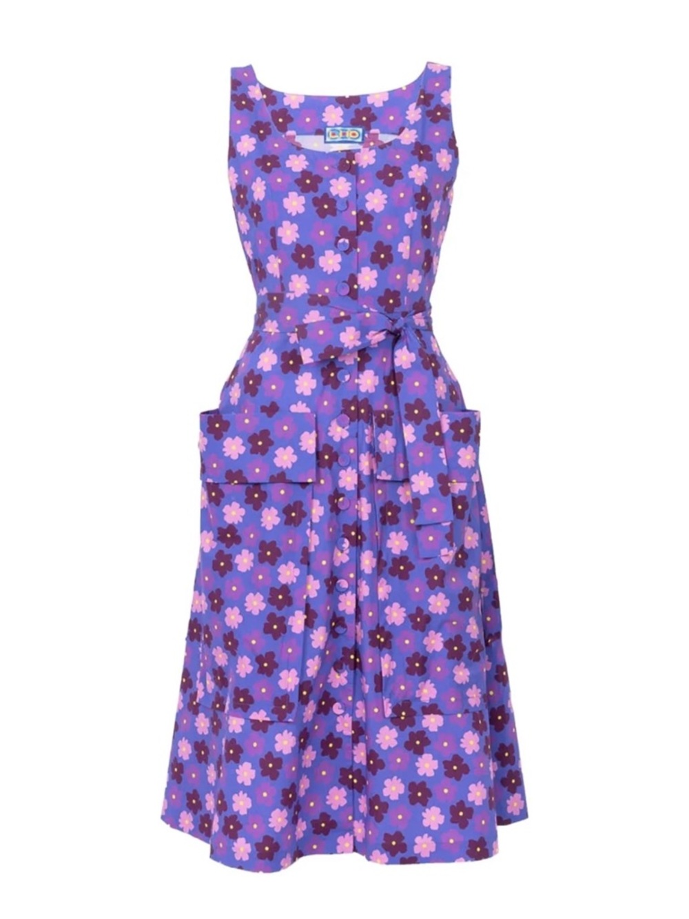 ✨ LHD Ramatuelle Floral Tie Dress Size 2‎ NWT ✨